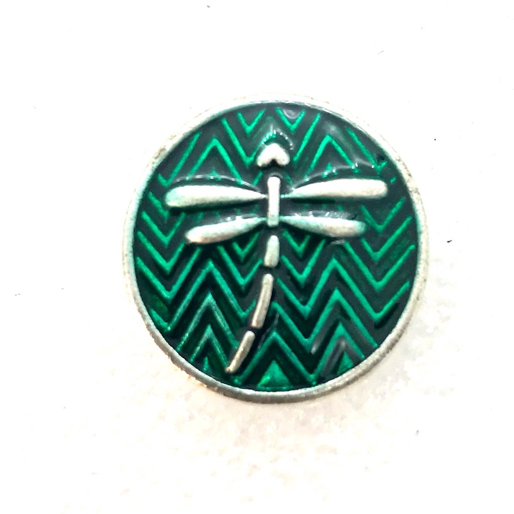 Snap Button 20mm Gingersnaps Dragonfly Asn20 15$